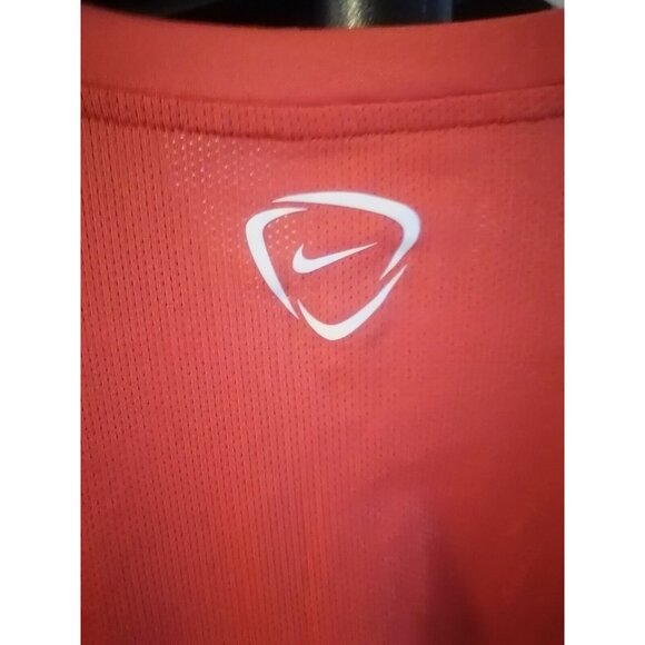 Nike Dri Fit Orange T Shirt Size Medium - Picture 5 of 5